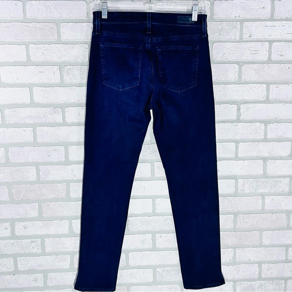 AG The High Rise Stevie Slim Straight Slit Ankle Jeans Size 28 - Picture 5 of 10